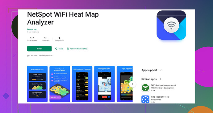 Hvad er den bedste Android Wifi Analyzer App?