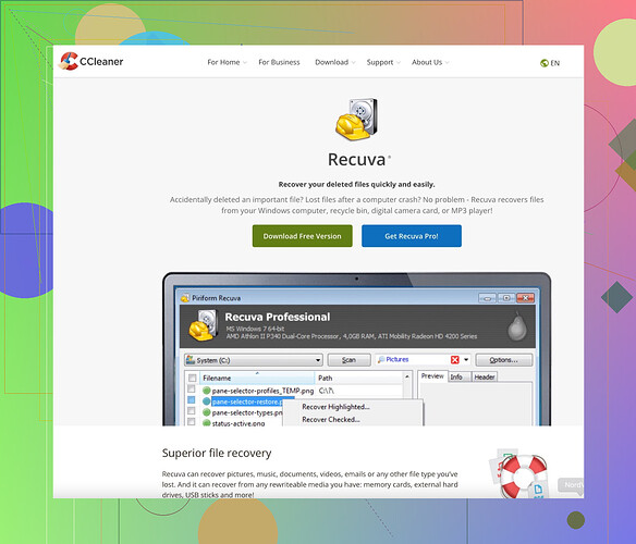 Recuva Image