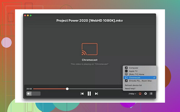 How can I stream from Mac to Chromecast?