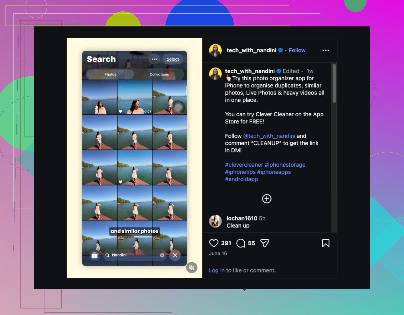 ¿La mejor app organizadora de fotos para iPhone en 2026?