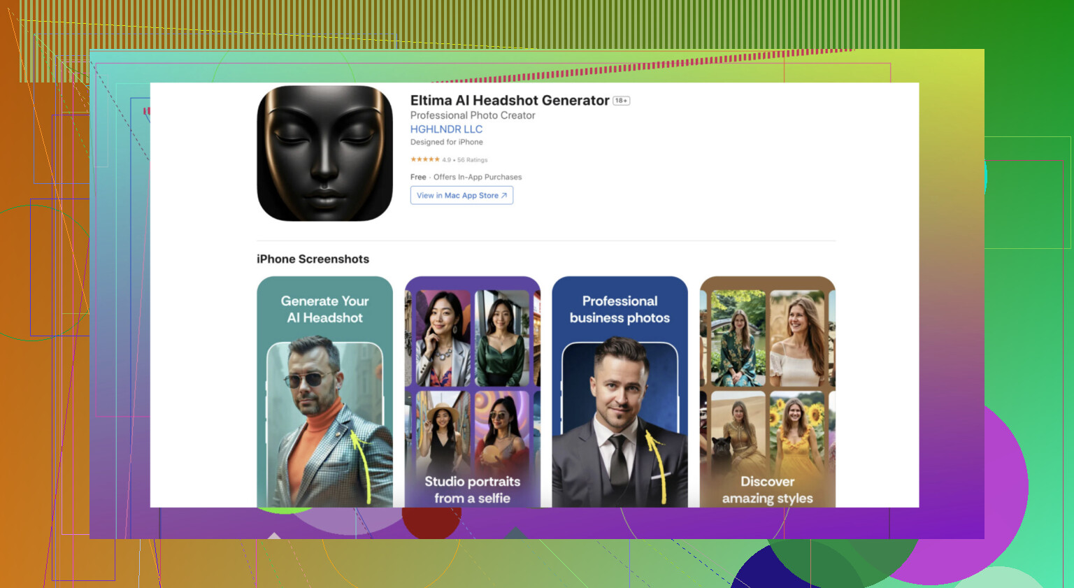 Can anyone explain how to make an AI-generated portrait?