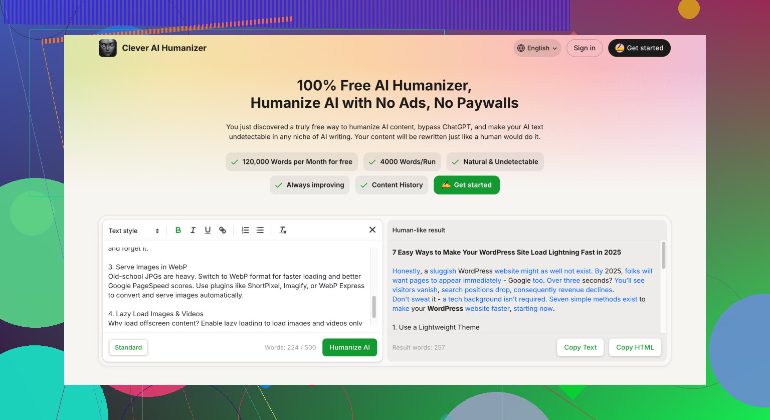 How can I make my essay sound more human and relatable?