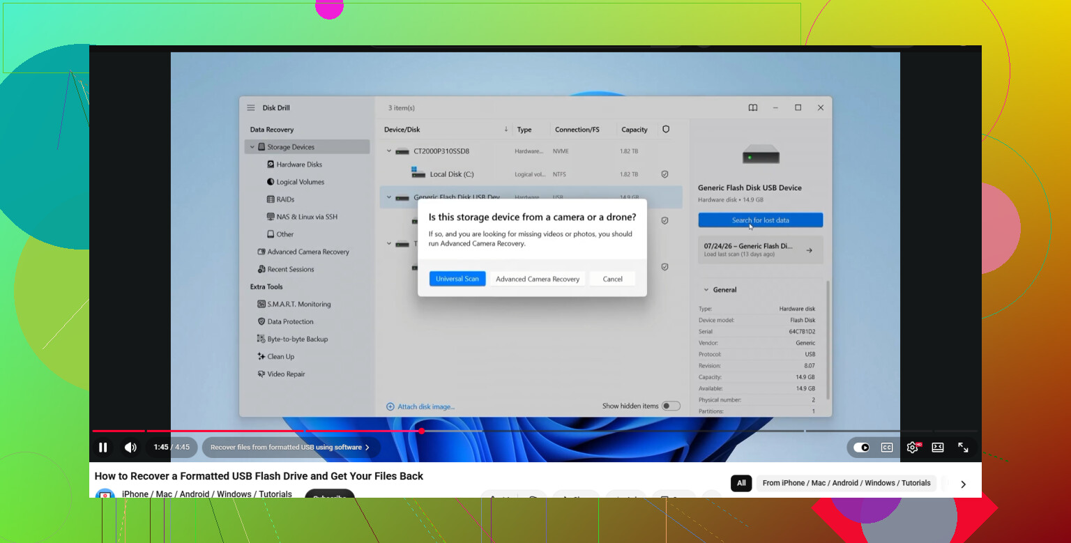 My Usb Drive Asking To Format Every Time I Plug It In, Can I Recover The Files?
